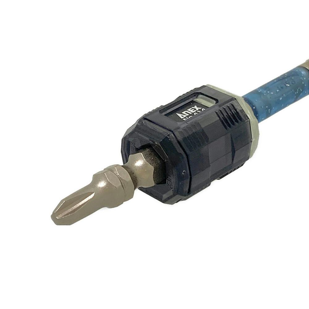 ANEX アネックス 硬龍靭ビット スリムブルー +2×110 7本組