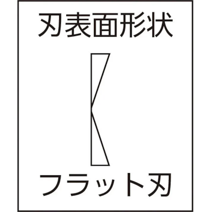 【CAINZ-DASH】マルト長谷川工作所 プラスチック用ニッパー(刃先形状フラット) 175 PL-727【別送品】