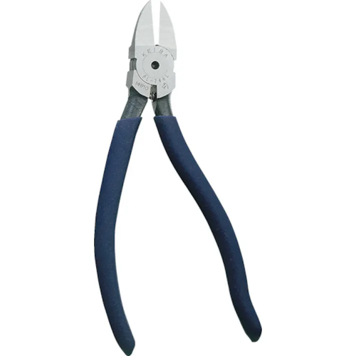 【CAINZ-DASH】マルト長谷川工作所 エルゴニッパー プラスチック用 左利き用(刃先形状フラット) 150 PL-746L【別送品】