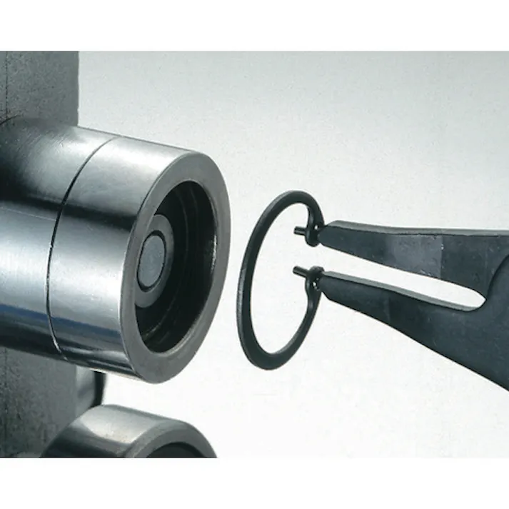 【CAINZ-DASH】マルト長谷川工作所 スナップリングプライヤー(軸穴両用 有効呼径~52mm) 140 S-027【別送品】