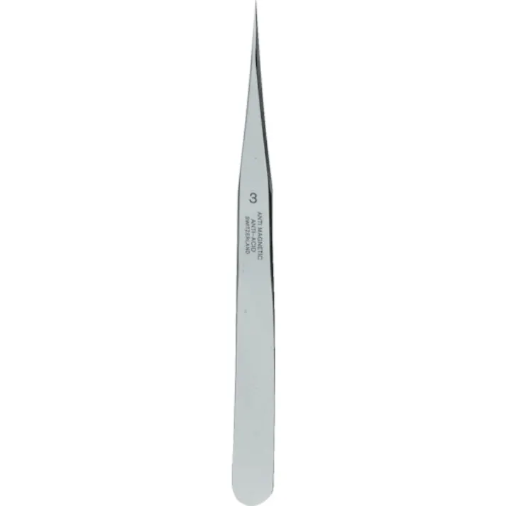 【CAINZ-DASH】マルト長谷川工作所 精密ピンセット(ストレート3) 120 TS-3-S【別送品】