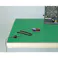 【CAINZ-DASH】白光 静電気対策マット 制電マット(テーブル用) 499-5 ライトグリーン 幅1000mm×長さ10m×厚さ2mm 499-5【別送品】
