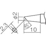 白光 こて先 2BC型(Z) 面のみ T12-BCF2Z はんだこて用パーツ(ステーション型はんだこて) 白光 こて先 2BC型(Z) 面のみ T12-BCF2Z はんだこて用パーツ(ステーション型はんだこて)