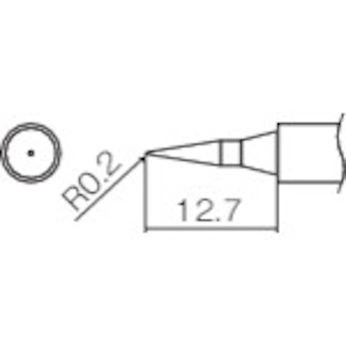 【CAINZ-DASH】白光 こて先　ＩＬ型 T12-IL【別送品】