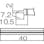 【CAINZ-DASH】白光 こて先　スパチュラ　４０ T12-1406【別送品】