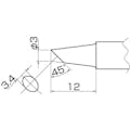 【CAINZ-DASH】白光 こて先　３ＢＣ型 T20-BC3【別送品】