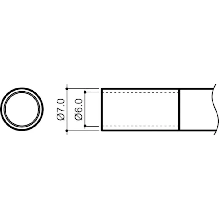【CAINZ-DASH】白光 ノズル 6mm N4-03【別送品】