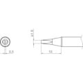 【CAINZ-DASH】白光 こて先／１．６Ｄ型 T31-01D16【別送品】