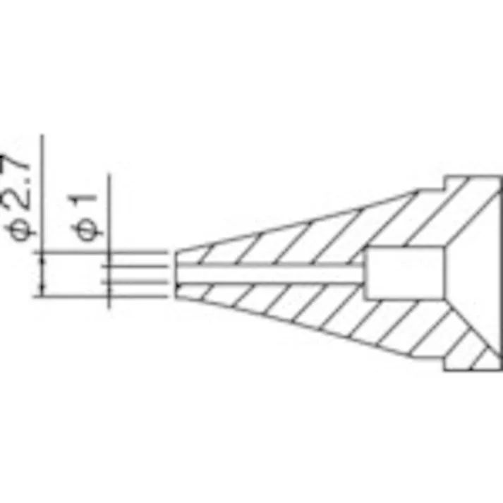 【CAINZ-DASH】白光 ノズル/1.0mm N60-02【別送品】
