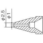 白光 ノズル 1.0MM N61-08 はんだ除去器 白光 ノズル 1.0MM N61-08 はんだ除去器