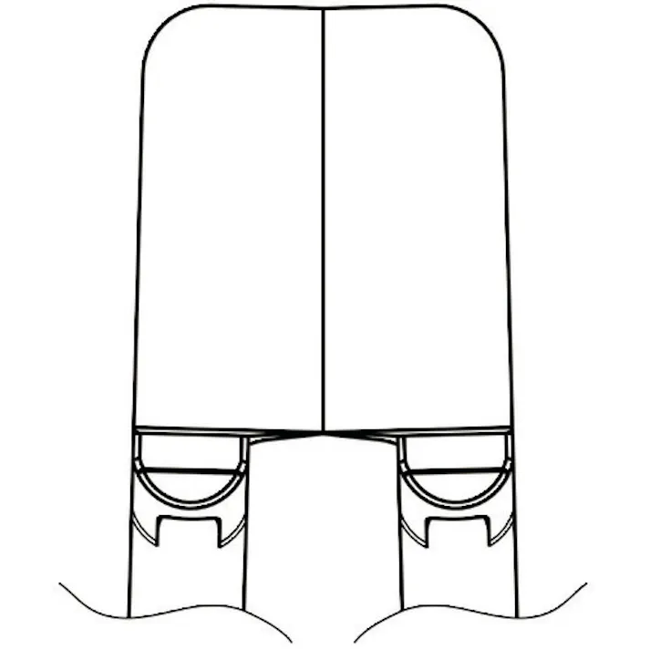 【CAINZ-DASH】白光 ブレード ストレート G4-1601【別送品】