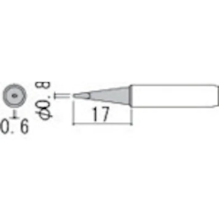 【CAINZ-DASH】白光 こて先 0.8D型 900M-T-0.8D【別送品】