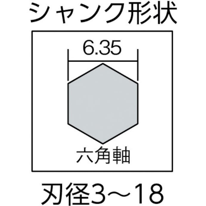 【CAINZ-DASH】スターエム 木工用先三角ショートビット　刃径７．５ｍｍ 5B-075【別送品】