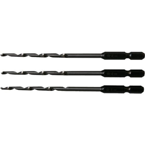 スターエム 六角軸下穴錐 4.0ミリセット 75B-S040 木工用ドリル スターエム 六角軸下穴錐 4.0ミリセット 75B-S040 木工用ドリル