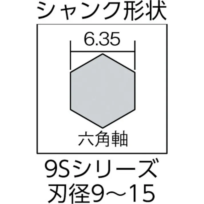 【CAINZ-DASH】スターエム クギ切りドリルショート 9.0 9S-090【別送品】