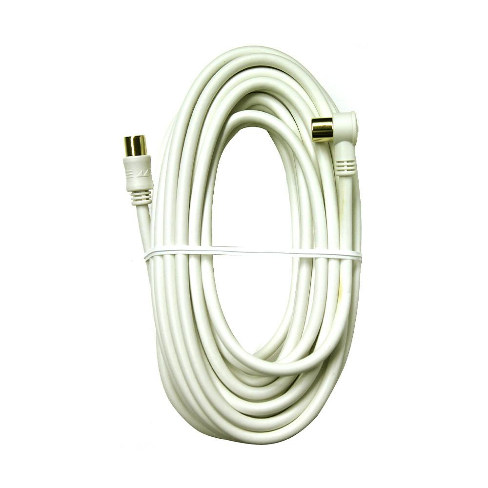 テレビ接続ケーブル 10m 4C L型×ストレート NA4GLS10B アンテナ線