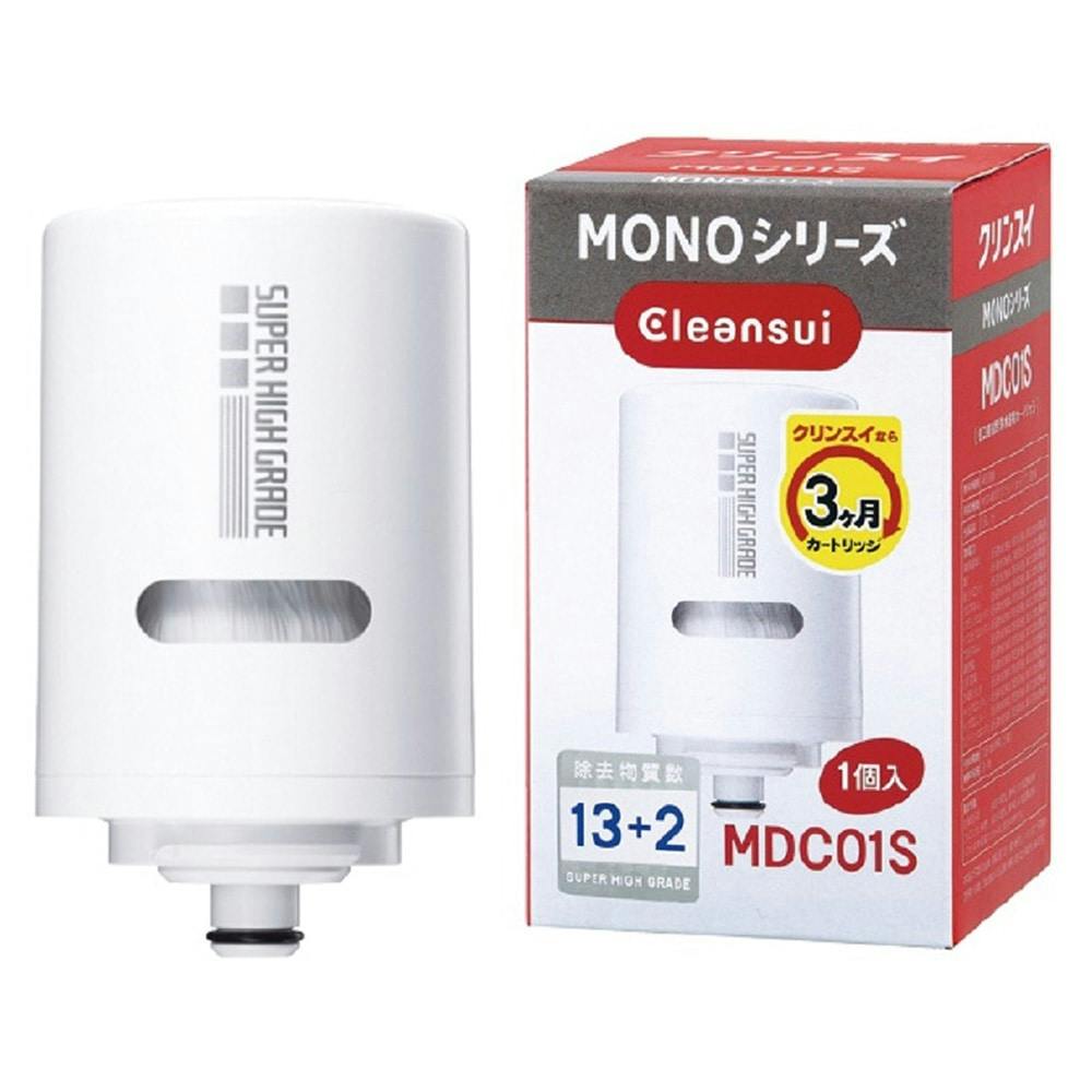 クリンスイ 浄水器 MONOシリーズカートリッジ1個入り MDC01S | シンク ...