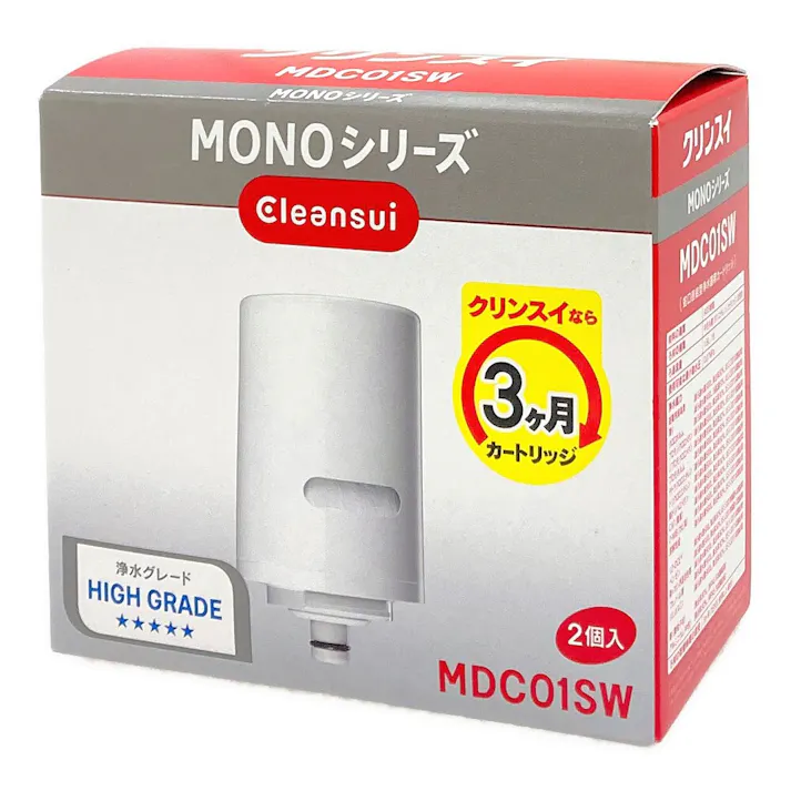 クリンスイ 浄水器 MONOシリーズカートリッジ2個入り MDC01SW