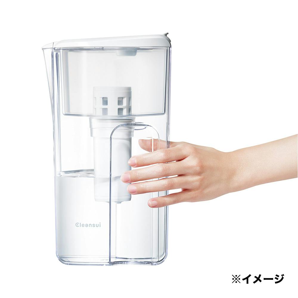 クリンスイ 浄水器 ポット型浄水器 CP405Z-WT | シンク・コンロまわり