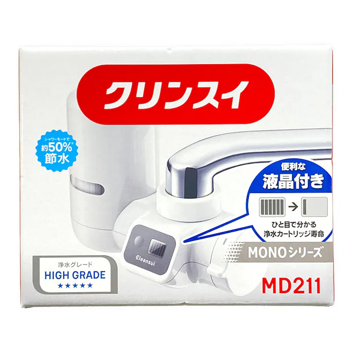 クリンスイ 蛇口直結型浄水器 MD211-WT