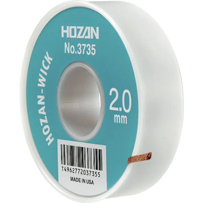 【CAINZ-DASH】ホーザン ハンダ吸取線 幅2.0mm×長さ15m NO.3735【別送品】