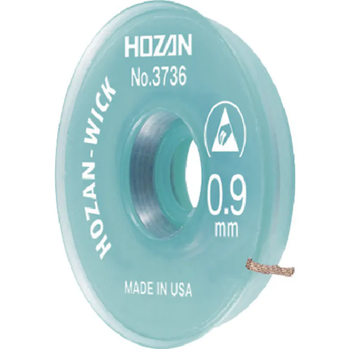 【CAINZ-DASH】ホーザン はんだ吸取線 0.9mm×3m NO.3736【別送品】