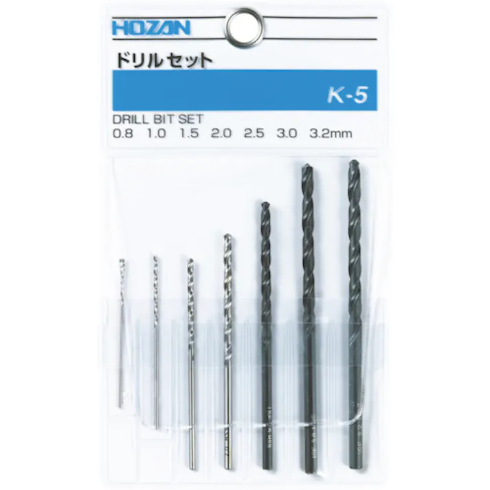 【CAINZ-DASH】ホーザン ドリルセット 7本入り K-5【別送品】