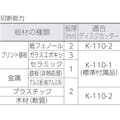 【CAINZ-DASH】ホーザン ディスクカッター K-110-2【別送品】