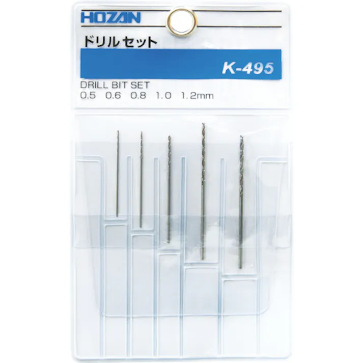 【CAINZ-DASH】ホーザン ドリルセット5本組 K-495【別送品】
