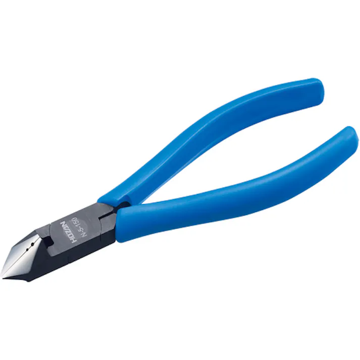 【CAINZ-DASH】ホーザン ストリップ穴付斜ニッパー 切断能力:鉄線Φ1.4、銅線Φ2.6 N-5-150【別送品】
