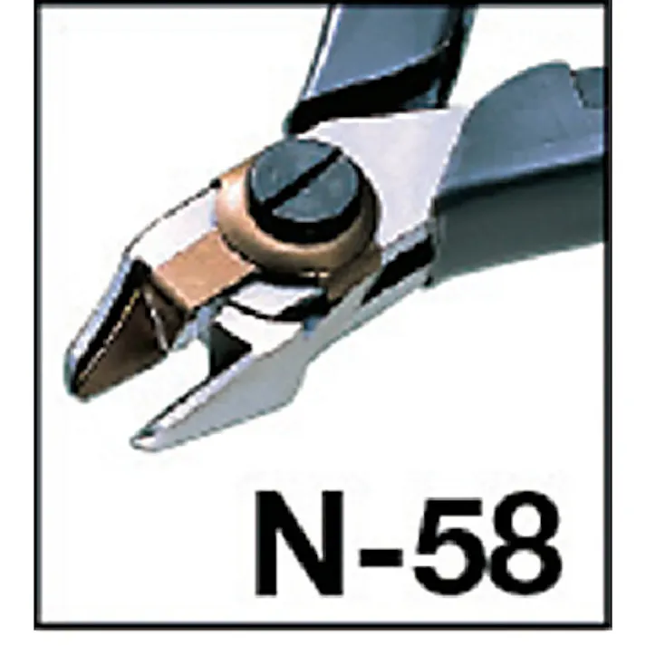 【CAINZ-DASH】ホーザン 精密ニッパー 105mm リードストッパー付き N-58【別送品】