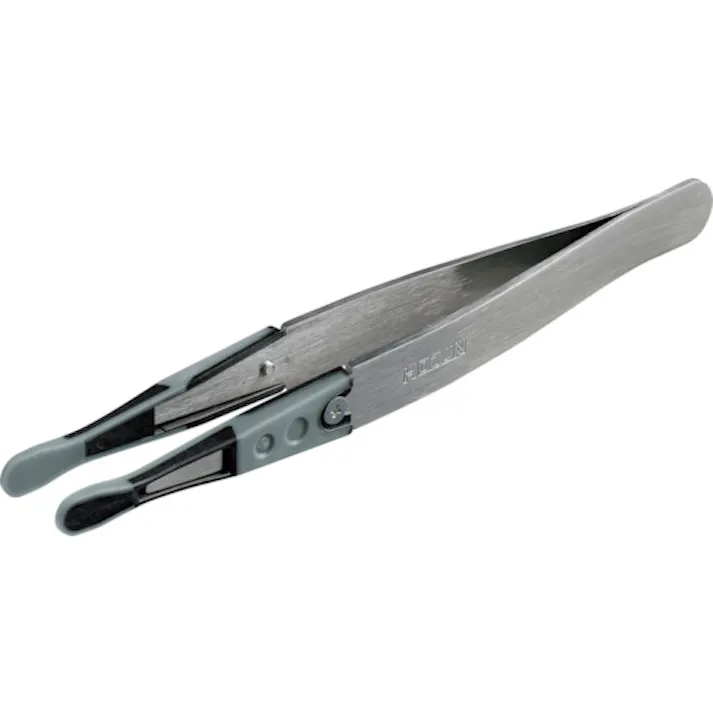 【CAINZ-DASH】ホーザン ESDソフトチップピンセット P-645-J【別送品】