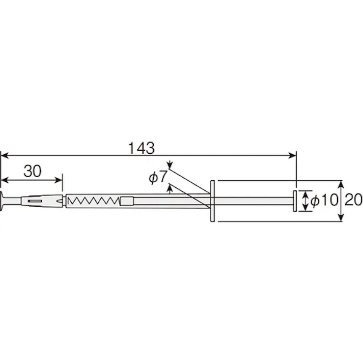 【CAINZ-DASH】ホーザン バキュームピンセット ピック 本体寸法Φ7×124~140mm P-830【別送品】