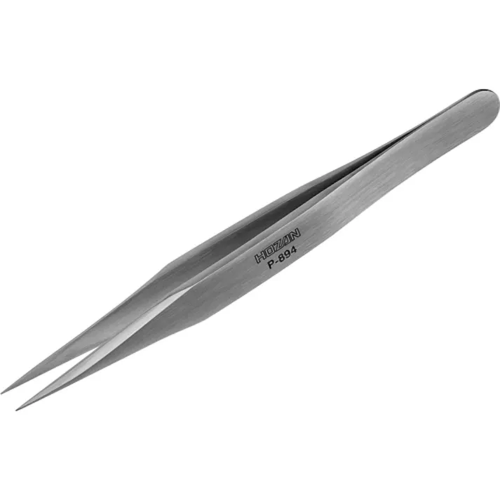 【CAINZ-DASH】ホーザン ピンセット 125mm 厚肉型 P-894【別送品】