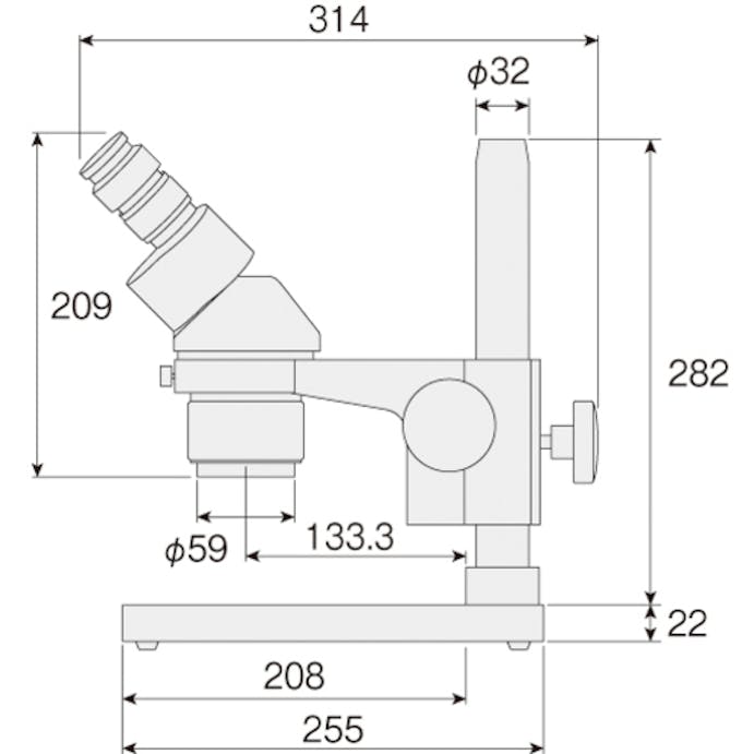 【CAINZ-DASH】ホーザン 実体顕微鏡 L-51【別送品】