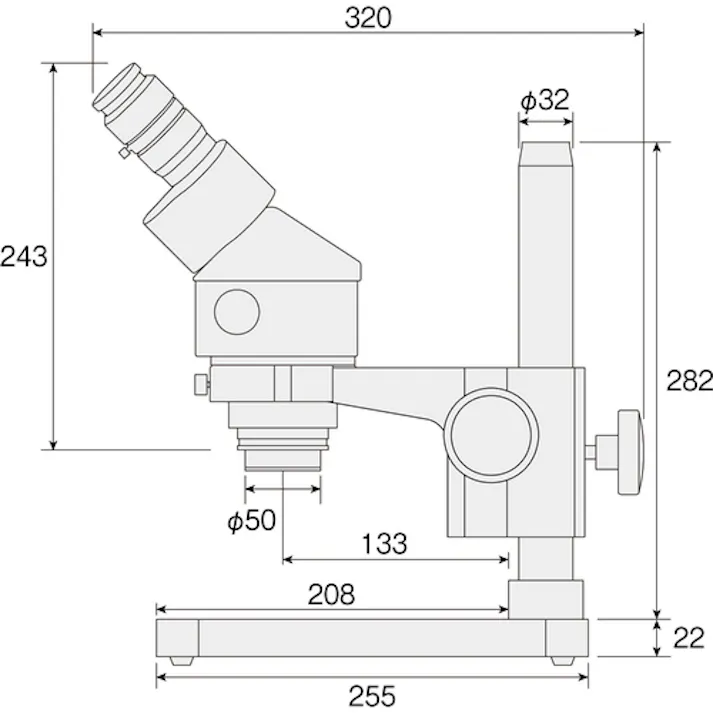 【CAINZ-DASH】ホーザン 実体顕微鏡 L-46【別送品】