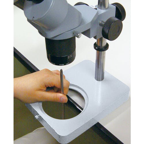 ホーザン(HOZAN) 実体顕微鏡 ズーム式 倍率:7~45倍 作動距離84ｍｍ 像が明るく見やすい L-46