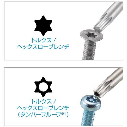 CAINZ-DASH】ホーザン トルクスレンチセット 6本セット W-82