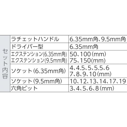 CAINZ-DASH】ホーザン ソケットレンチセット W-512【別送品】 | 手作業
