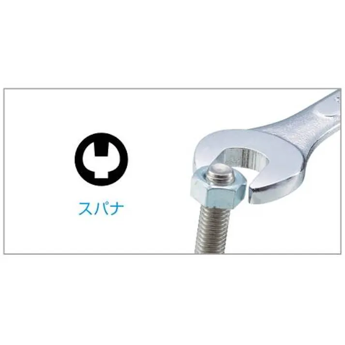 【CAINZ-DASH】ホーザン 6丁組スパナセット W-521【別送品】