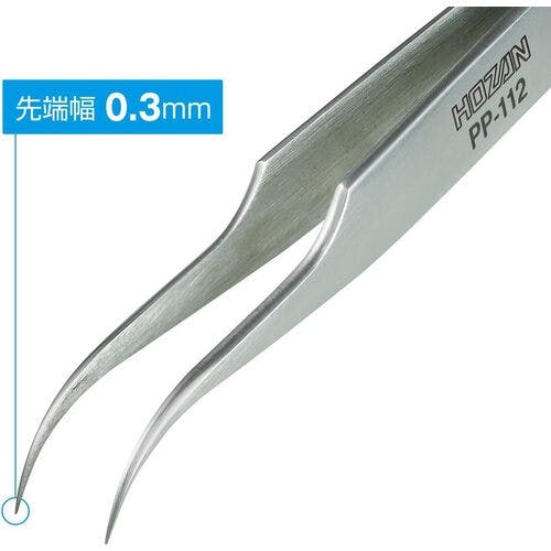 CAINZ-DASH】ホーザン ピンセット 全長115mm PP-112【別送品