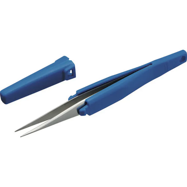 【CAINZ-DASH】ホーザン ESDグリップピンセット PP-130-ESD【別送品】