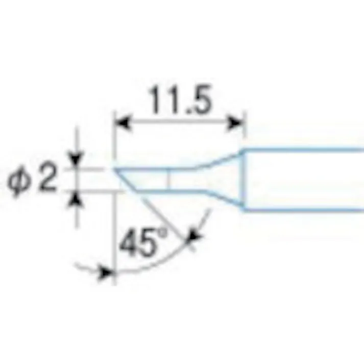 【CAINZ-DASH】ホーザン HS-51用 ビット C型 HS-51C02【別送品】