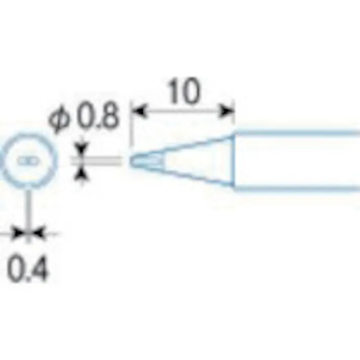 【CAINZ-DASH】ホーザン HS-51用 ビット D型 HS-51D01【別送品】