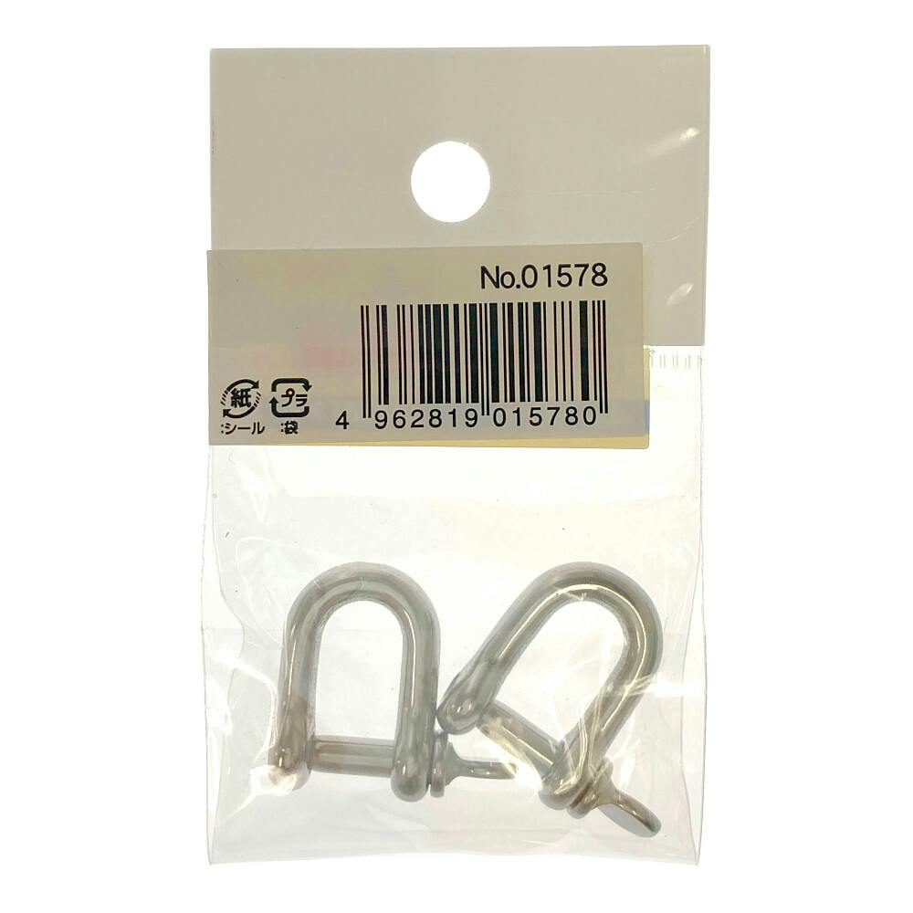 DOGYU 土牛 接続U字環 4mm 01578 2個入 | 作業工具・作業用品・作業
