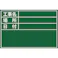【CAINZ-DASH】土牛産業 ビューボードグリーンD-1G用プレート(標準) 04112【別送品】