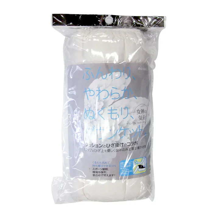 ベッスル VESSEL ふんわり、やわらか、ぬくもり、ダウンケットクッション ホワイト