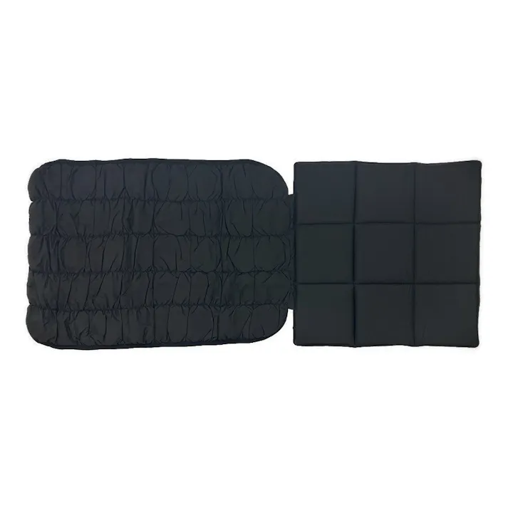 ベッスル VESSEL ふんわり、やわらか、ぬくもり、ダウンケットクッション ブラック