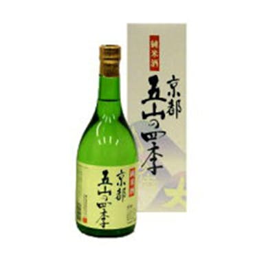 鶴正宗 京都五山の四季 純米酒 720ml【別送品】(販売終了)