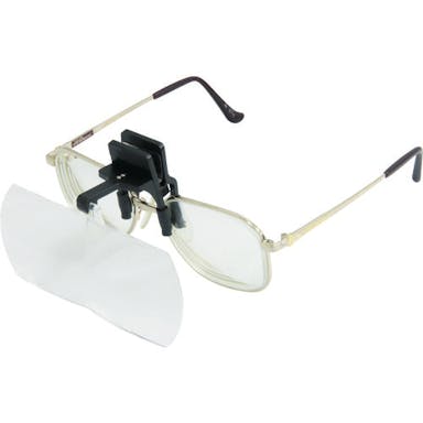 【CAINZ-DASH】池田レンズ工業 双眼メガネルーペクリップタイプ１．６倍 HF-40D【別送品】